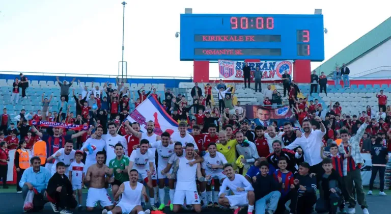 Kırıkkale FK rakiplerini yenmeye devam ediyor