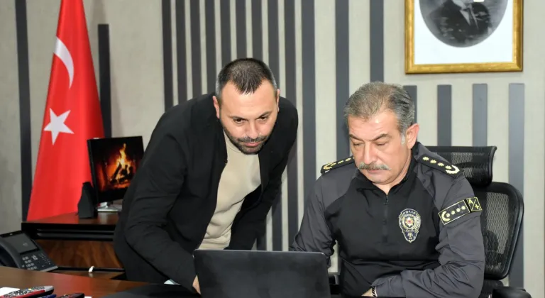 Kırıkkale İl Emniyet Müdürü Işık, AA'nın "Yılın Kareleri" oylamasına katıldı