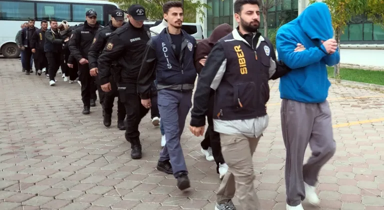 Kırıkkale merkezli yasa dışı bahis operasyonunda yakalanan 11 şüpheli tutuklandı