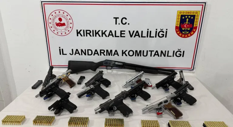 Kırıkkale'de düğünlerde havaya ateş açan 8 şüpheli yakalandı