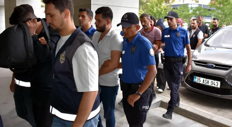 Kırıkkale'de geçen yıl parçalanmış halde ceset bulunmasına ilişkin yakalanan 17 şüpheli adliyede