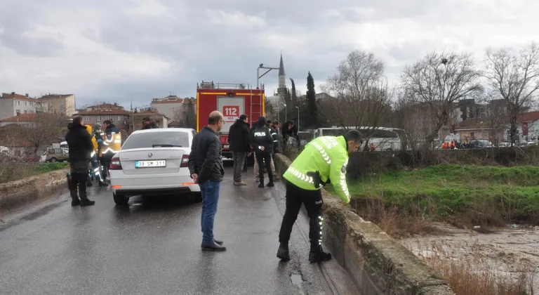 Kırklareli'nde dere yatağında erkek cesedi bulundu