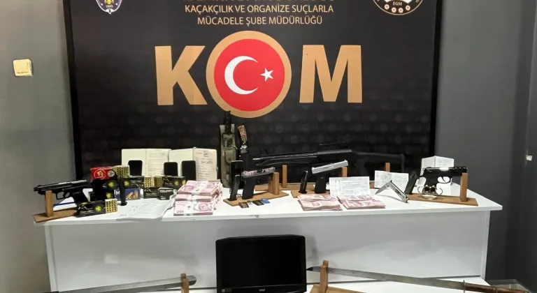 Kırklareli'nde suç örgütü operasyonunda 6 zanlı yakalandı