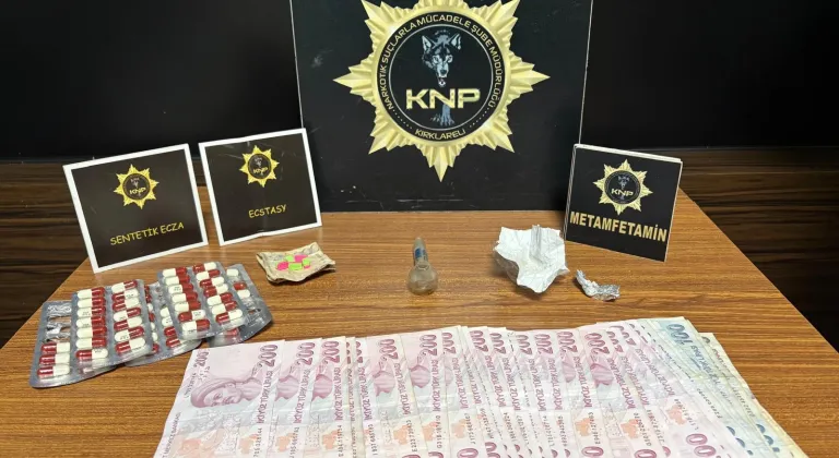 Kırklareli'nde uyuşturucu operasyonunda 5 zanlı tutuklandı