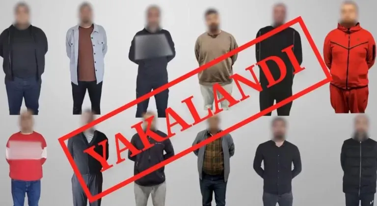 Kırmızı bültenle aranan 12 suçlu Türkiye’ye getirildi