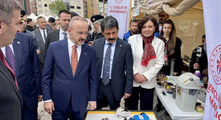 Kırşehir'de 5. AR-GE Proje Pazarı ve 3. Cacabey Bilim Şenliği başladı