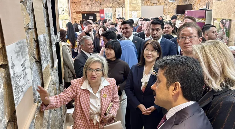 Kırşehir'de Sakura Plastik Sanatlar Sergisi ve Sakura Festivali düzenlendi