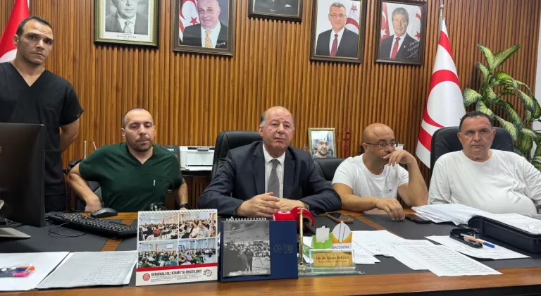 KKTC Sağlık Bakanı Dinçyürek, Cumhurbaşkanı Erhürman'ın sağlık durumunun stabil olduğunu belirtti