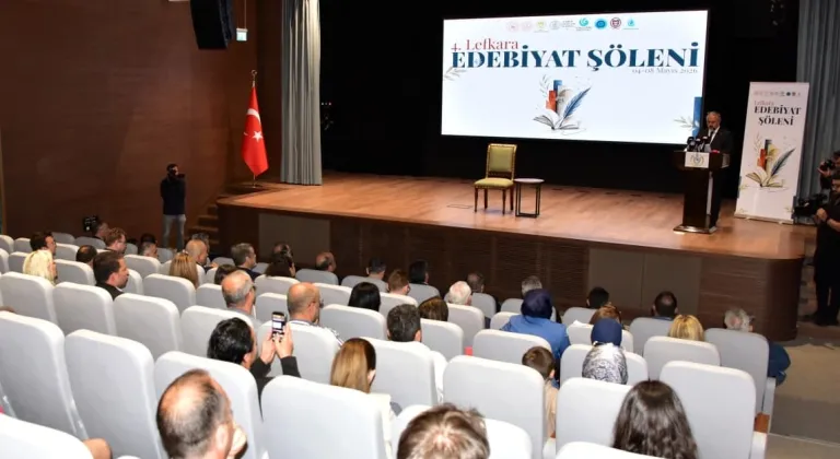 KKTC'de 4. Lefkara Edebiyat Şöleni'nin açılış töreni yapıldı