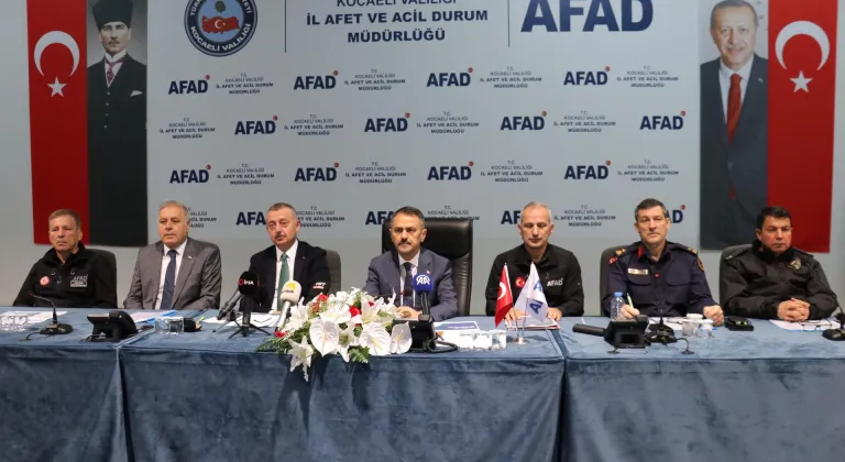 Kocaeli Valisi Aktaş, sağanakla ilgili son durumu değerlendirdi: