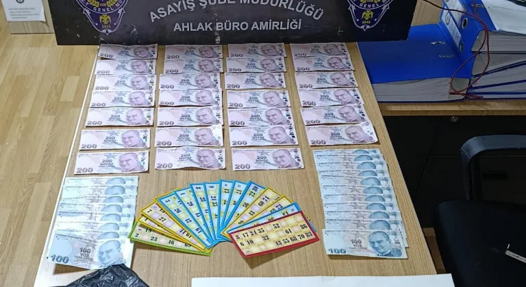Kocaeli'de kumar oynayan 8 kişiye 92 bin 832 lira ceza kesildi