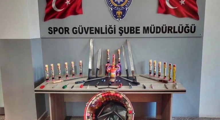 Kocaelispor-Göztepe maçında 7 taraftar hakkında işlem yapıldı