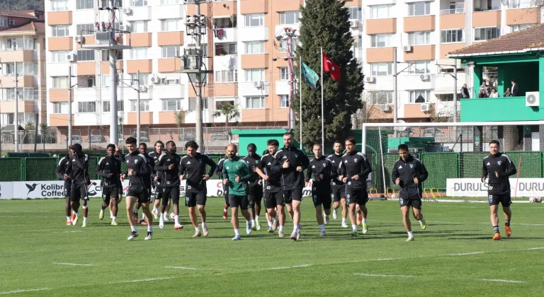 Kocaelispor, Konyaspor maçının hazırlıklarını sürdürdü