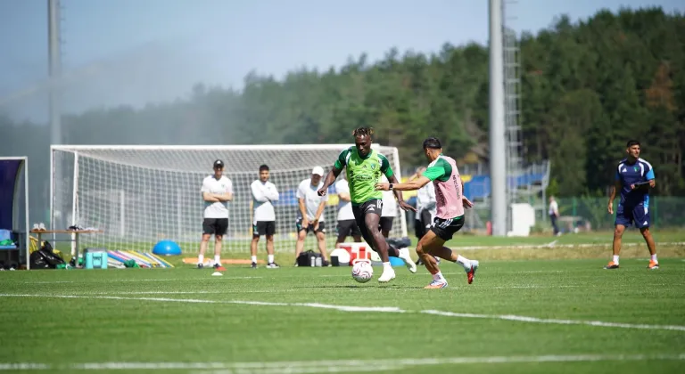 Kocaelispor, yeni sezon hazırlıklarını Düzce'de sürdürdü