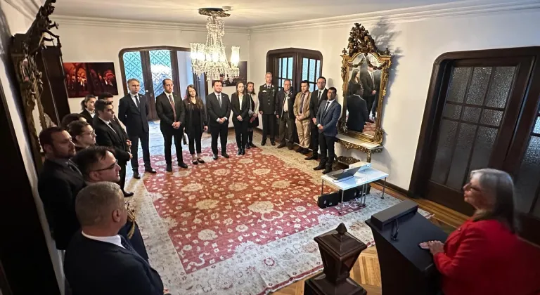 Kolombiya'da 18 Mart Şehitleri Anma Günü ve Çanakkale Deniz Zaferi dolayısıyla tören düzenlendi