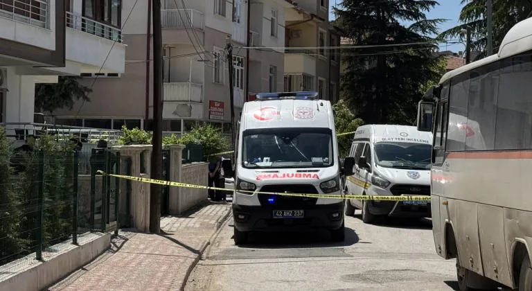 Konya'da anne ve babasını bıçaklayarak öldüren şüpheli gözaltına alındı