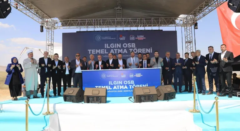 Konya'da Ilgın Organize Sanayi Bölgesi'nin altyapı temeli atıldı