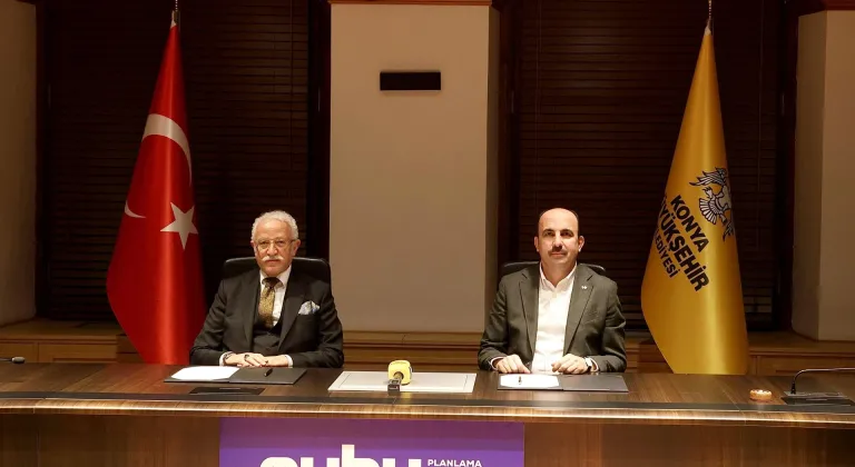 Konya'da "Küp Uydu" projesinin imzaları atıldı