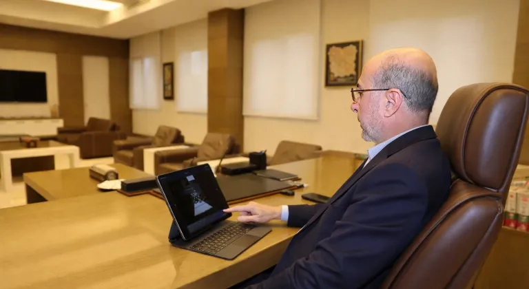 Konya'da merkez ilçe belediye başkanları AA'nın "Yılın Kareleri" oylamasına katıldı