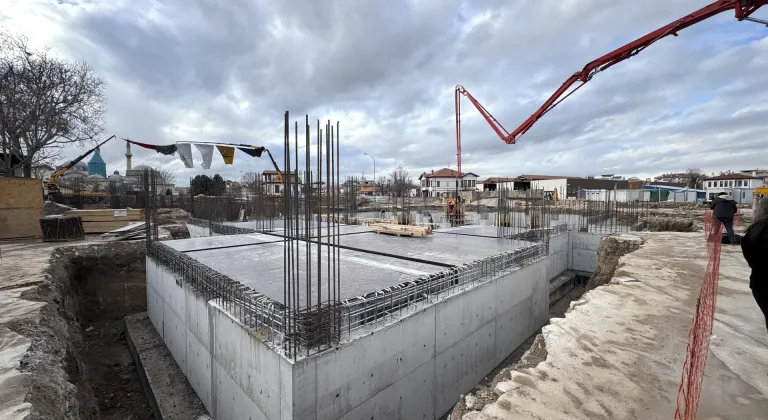 Konya'da Mevlevi Dergahı'nın temeli atıldı