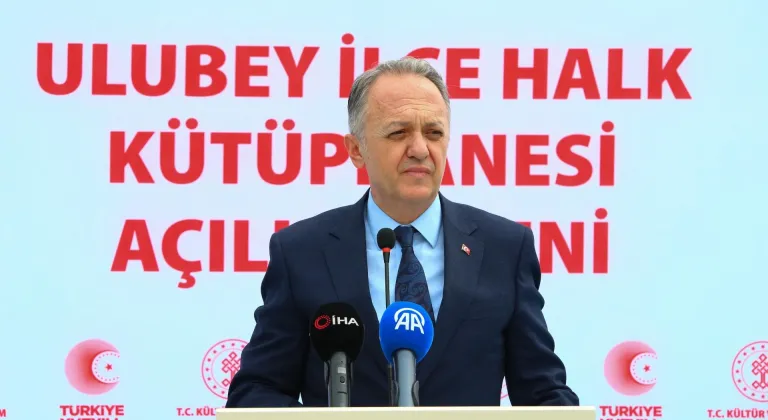 Kültür ve Turizm Bakan Yardımcısı Yazgı Uşak'ta kütüphane açılışında konuştu: