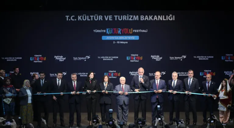 Kültür ve Turizm Bakanı Ersoy, Aydın Kültür Yolu Festivali'nin açılışında konuştu:
