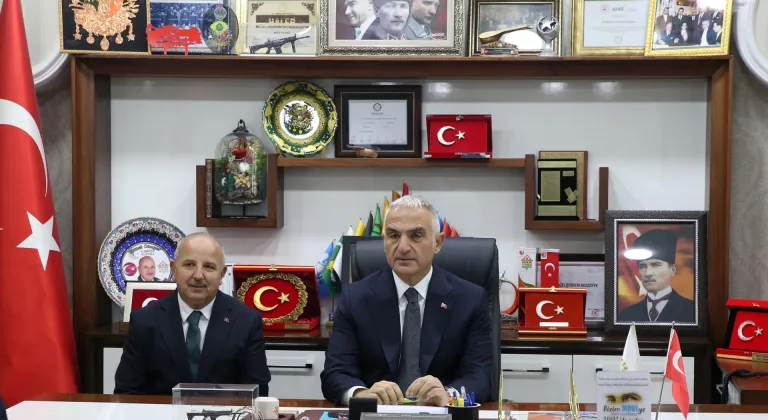 Kültür ve Turizm Bakanı Ersoy, Kırıkkale'de ziyaretlerde bulundu