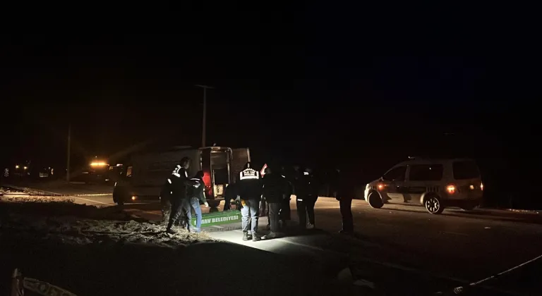 Kütahya'da tarlaya devrilen otomobildeki 1 kişi öldü, 1 kişi yaralandı