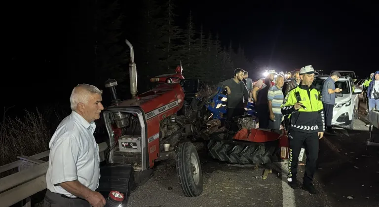 Kütahya'da zincirleme trafik kazasında 7 kişi yaralandı
