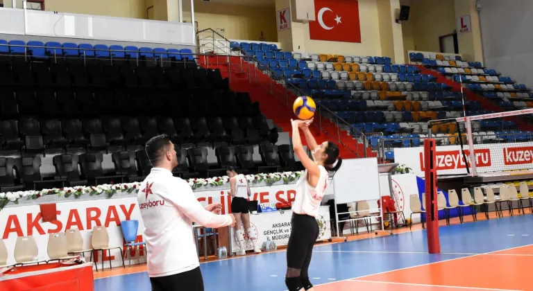 Kuzeyboru Kadın Voleybol Takımı'nda hedef galibiyet serisini sürdürmek
