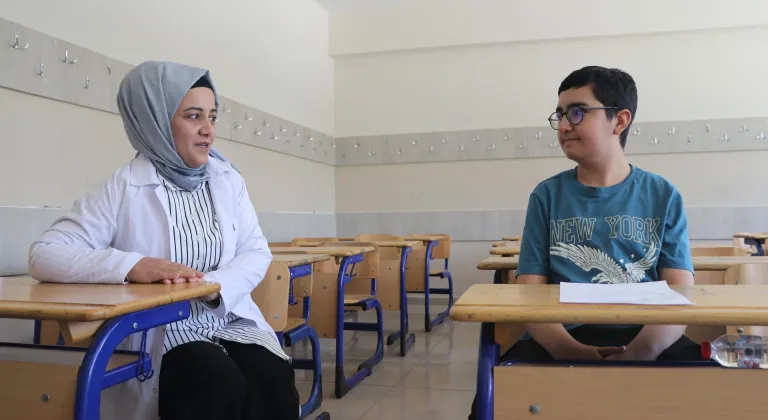 LGS sınavında tam puan alan Sefa Fırat, mühendis olmak istiyor