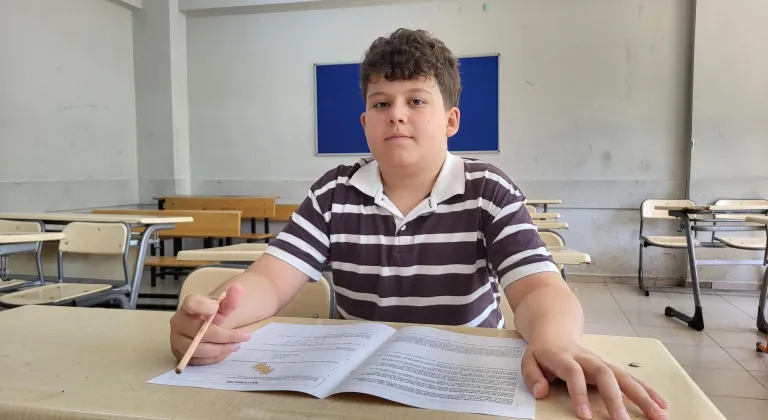 LGS'de 500 tam puan alan Kerem milli teknolojiye katkı sağlamak istiyor