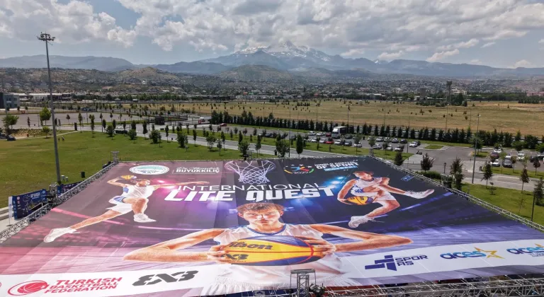 Lite Quest 3x3 Uluslararası Basketbol Turnuvası Kayseri'de başladı