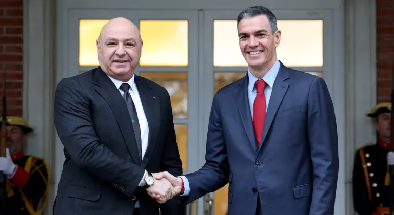 Lübnan Cumhurbaşkanı Avn, İspanya'da Başbakan Sanchez ve Kral 6. Felipe ile görüştü