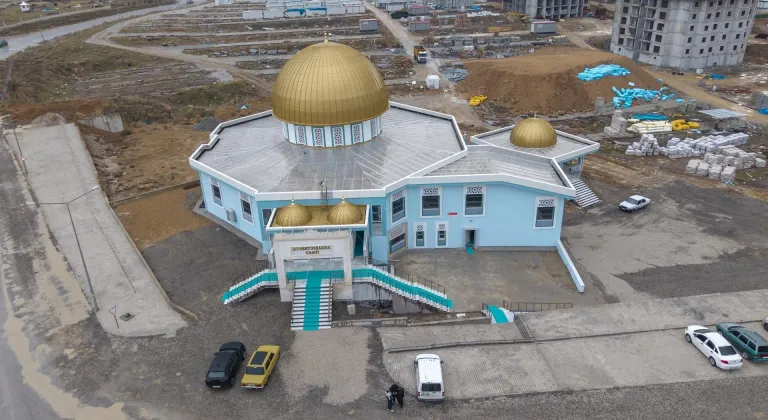Malatya'da Kubbetüs Sahra Camisi'nin benzeri inşa edildi