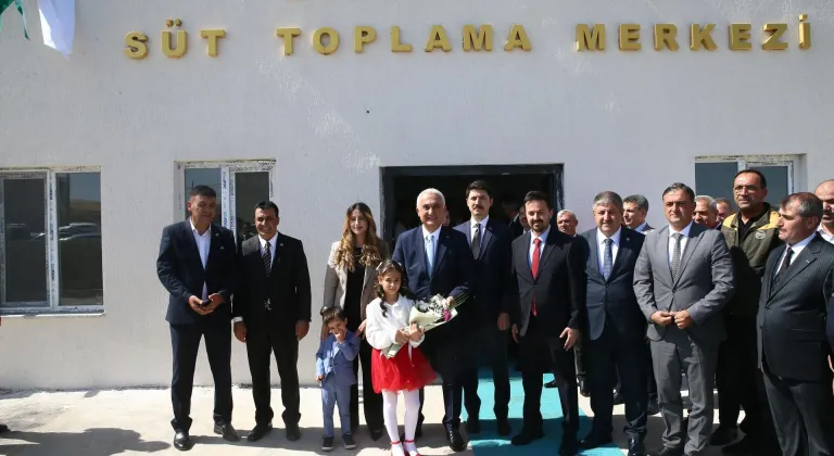 Malazgirt'te "Süt Toplama Merkezi" törenle açıldı