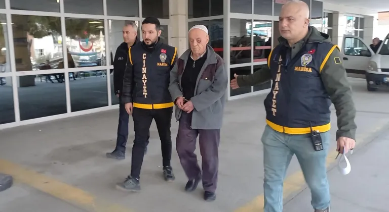 Manisa'da 72 yaşındaki eşini bıçakla öldüren 80 yaşındaki zanlı tutuklandı