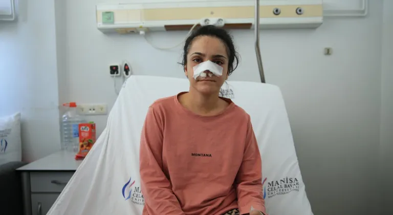 Manisa'da karısının burnunu ısırarak kopardığı iddia edilen kişi tutuklandı