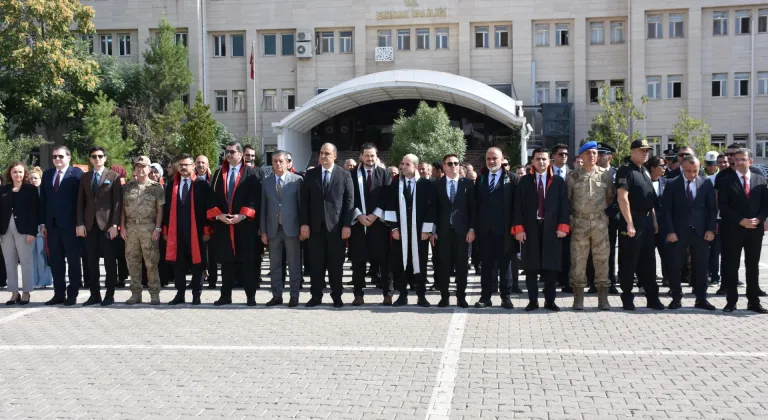 Mardin, Şırnak ve Bingöl'de yeni adli yıl dolayısıyla törenler düzenlendi