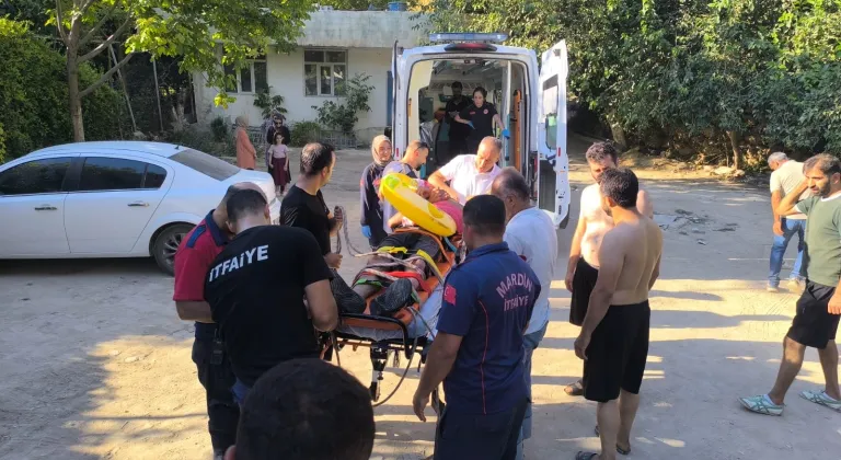 Mardin'de kayalıklardan düşen kişi yaralandı