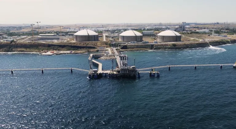 Marmaraereğlisi LNG Terminali'nde depolama kapasitesi artacak