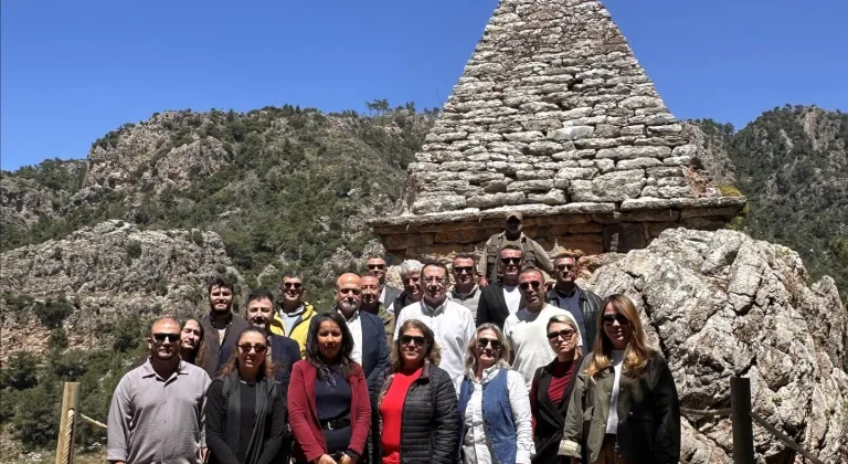 Marmaris'teki piramit mezar ziyarete açıldı