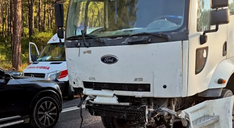 Marmaris'teki trafik kazasında 16 yaşındaki çocuk öldü, 2 kişi ağır yaralandı