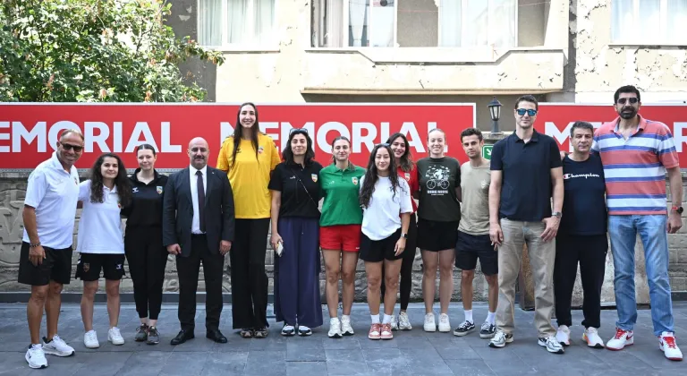 Melikgazi Kayseri Basketbol Takımı sağlık kontrolünden geçti