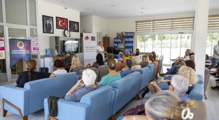 Mersin’de Emekli Evi Üyelerine Sağlık Farkındalığı Eğitimi