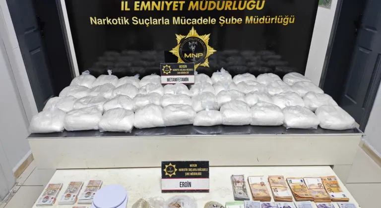 Mersin'de uyuşturucu operasyonunda yakalanan 11 zanlı tutuklandı