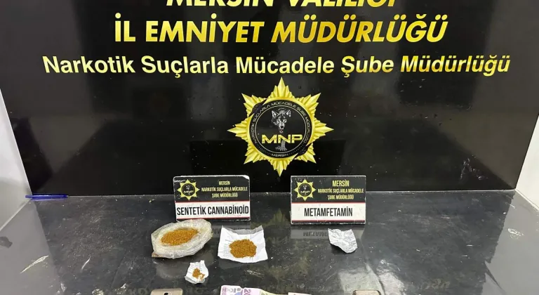 Mersin'de uyuşturucu operasyonunda yakalanan 4 şüpheli tutuklandı