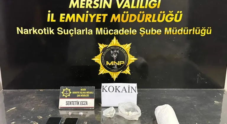 Mersin'de uyuşturucu operasyonunda yakalanan 5 zanlı tutuklandı