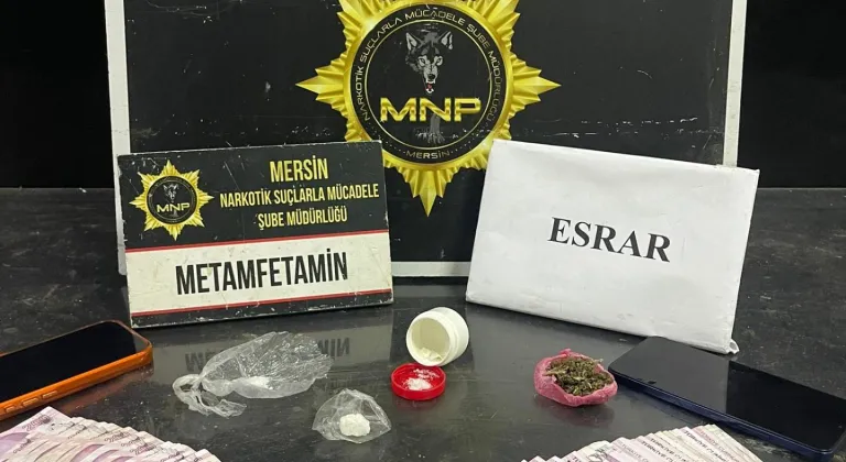 Mersin'de uyuşturucu operasyonunda yakalanan 7 zanlı tutuklandı
