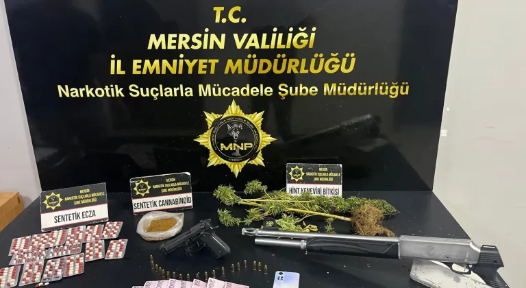 Mersin'deki uyuşturucu operasyonunda 6 şüpheli tutuklandı
